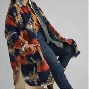 Pilcro Multicolor Teddy Jacket